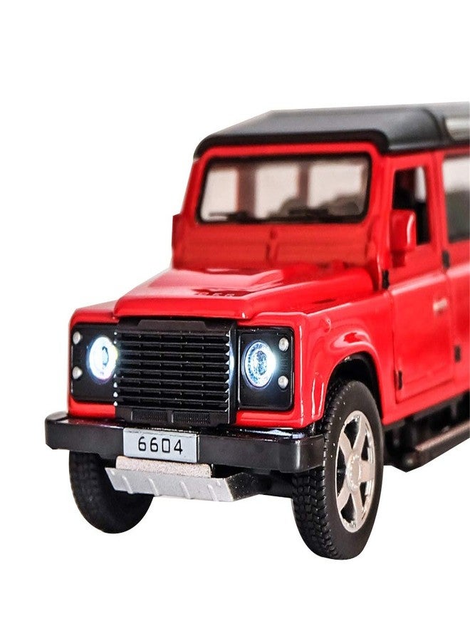 VBE® Limosine Die Cast Pull Back Metal Car Light and Sound Toy for Kids (R_Land Rover) - Image 3
